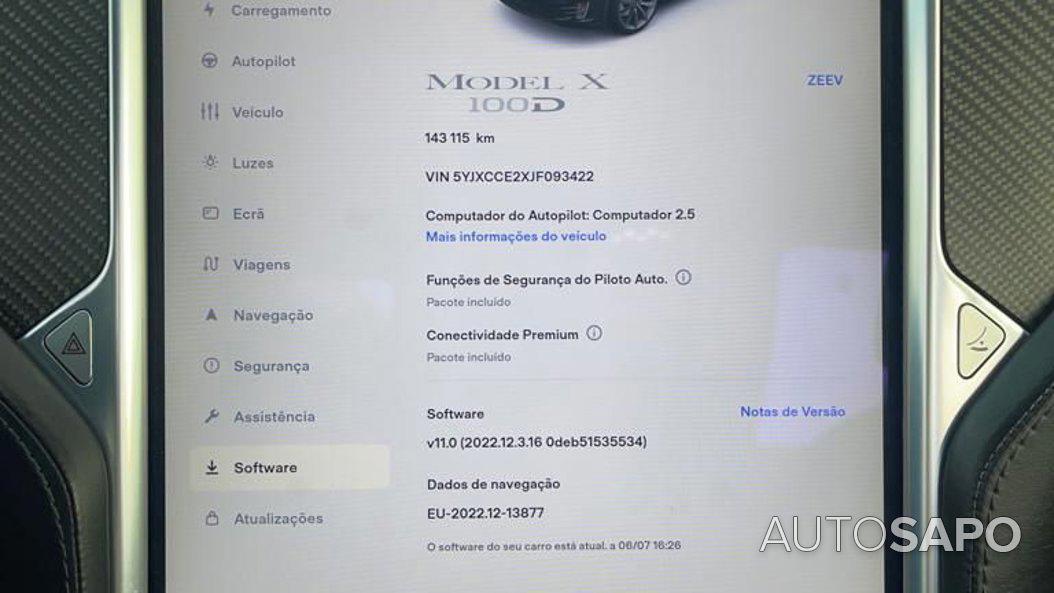 Tesla Model X 100D de 2019