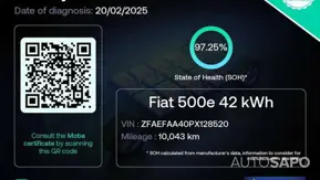 Fiat 500e 3+1 42 KWH de 2023