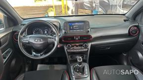 Hyundai Kauai 1.0 T-GDi Premium Pele/Tecido Vermelho de 2018