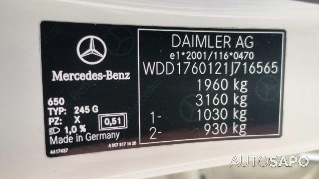 Mercedes-Benz Classe A 180 d Style Aut. de 2018