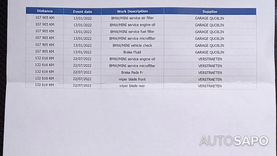 BMW Série 1 116 d Advantage Auto de 2019