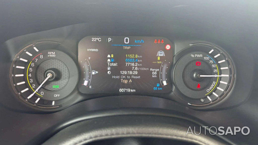 Jeep Renegade 1.3 TG 4Xe Trailhawk de 2022