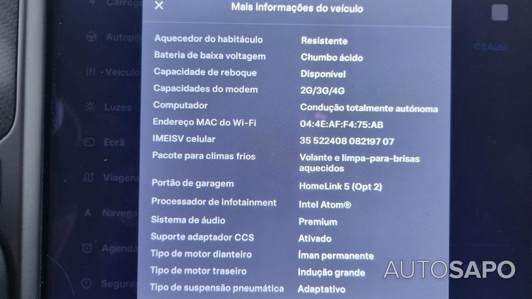 Tesla Model X 100 kWh Performance Ludicrous AWD de 2019