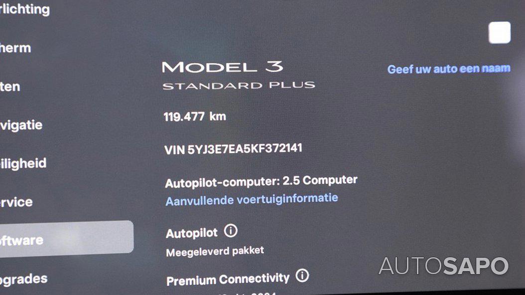 Tesla Model 3 Standard Range Plus RWD de 2019