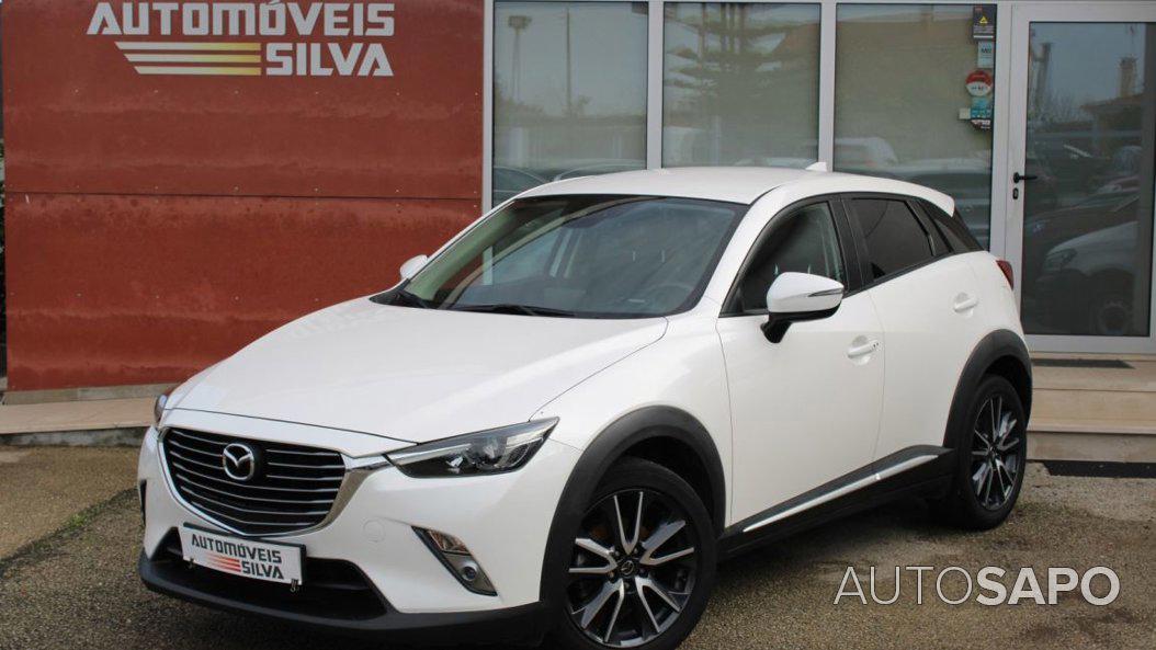 Mazda CX-3 1.5 Skyactiv-D Excellence AT HT Leather White Navi de 2017