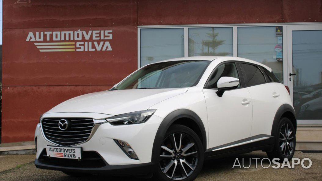 Mazda CX-3 1.5 Skyactiv-D Excellence AT HT Leather White Navi de 2017