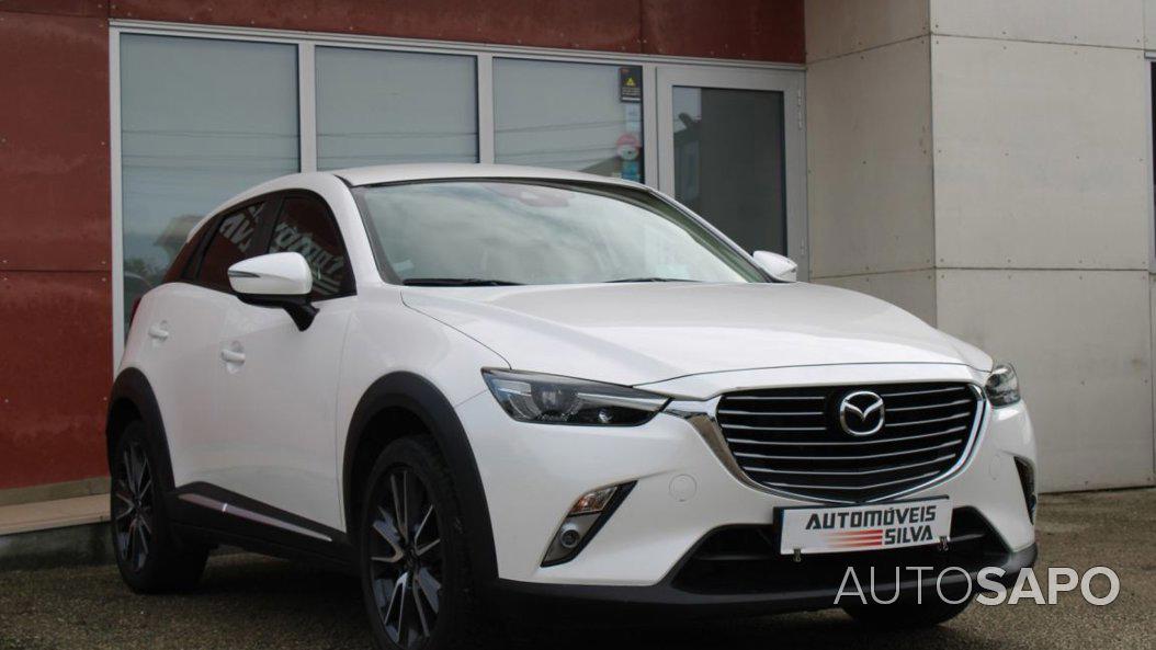 Mazda CX-3 1.5 Skyactiv-D Excellence AT HT Leather White Navi de 2017