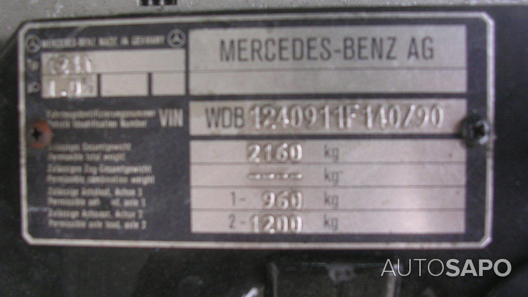 Mercedes-Benz 300 TE-24 Estate (W124) de 1990