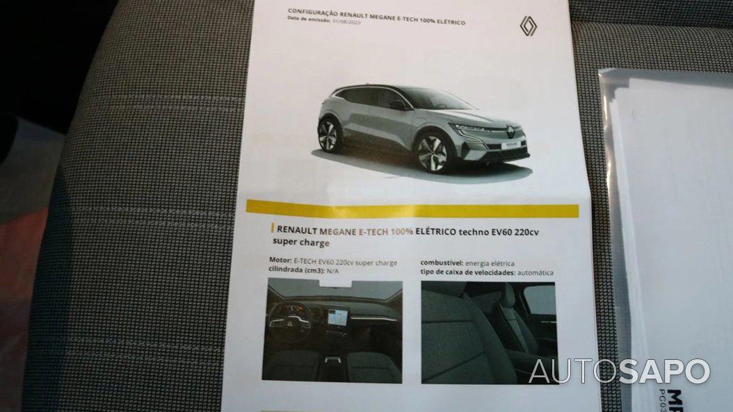 Renault Megane E-Tech EV60 Optimum Charge de 2023