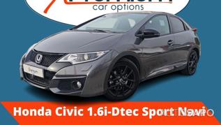 Honda Civic 1.6 i-DTEC Sport Connect Navi+ADAS de 2016