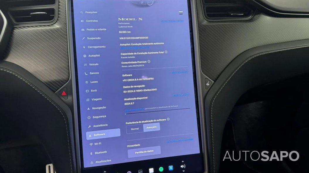 Tesla Model X 100 kWh Performance Ludicrous AWD de 2020