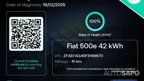 Fiat 500e 3+1 42 KWH de 2023