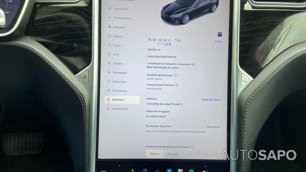 Tesla Model S 75D de 2018