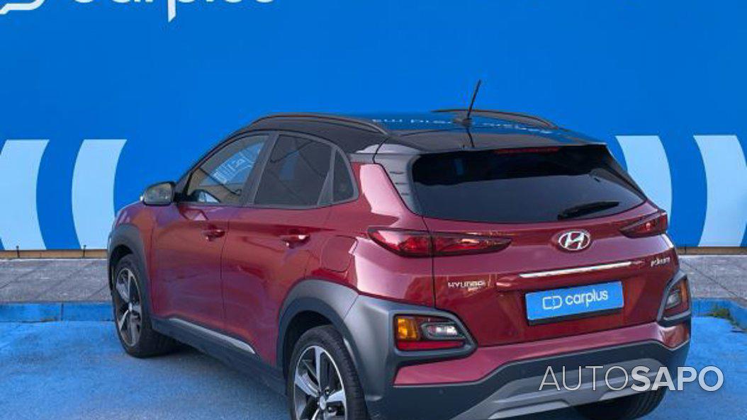 Hyundai Kauai 1.0 T-GDi Premium Pele/Tecido Vermelho de 2018