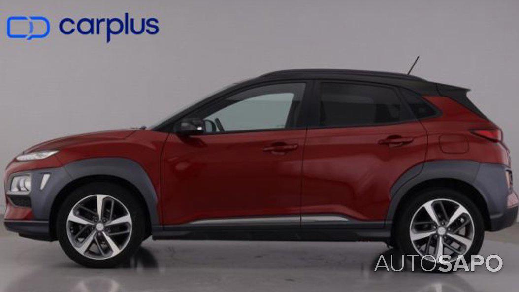 Hyundai Kauai 1.0 T-GDi Premium Pele/Tecido Vermelho de 2018