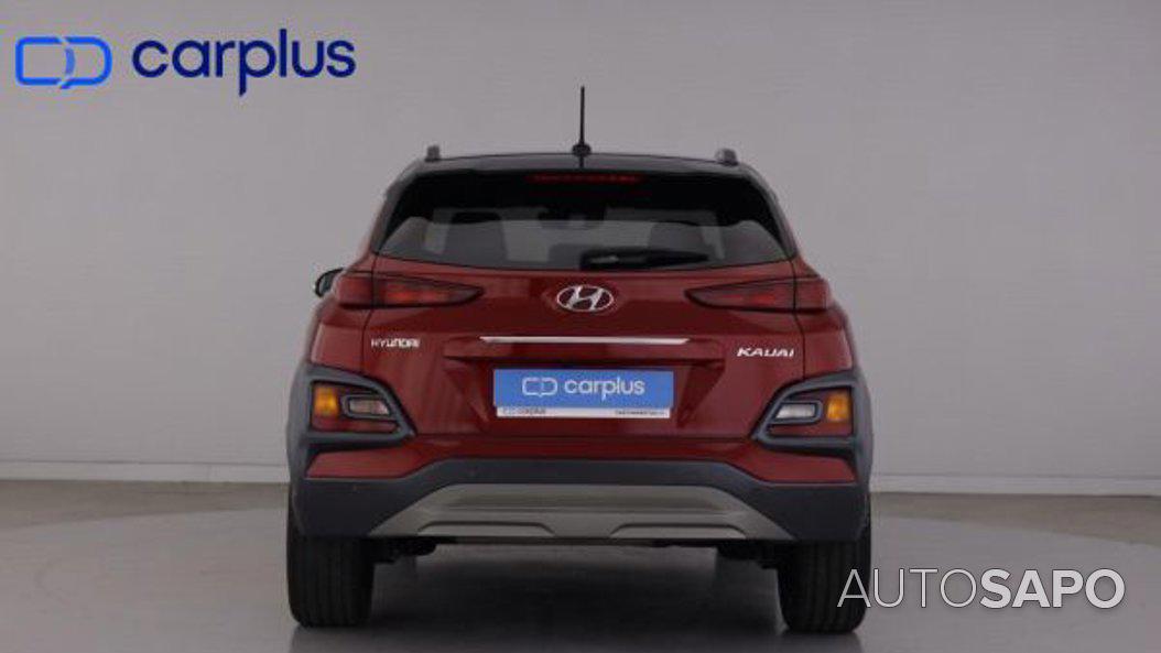 Hyundai Kauai 1.0 T-GDi Premium Pele/Tecido Vermelho de 2018