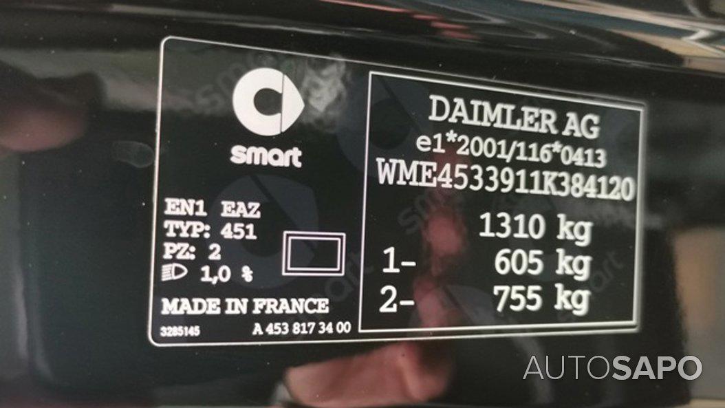 Smart Fortwo EQ Business Solution de 2019