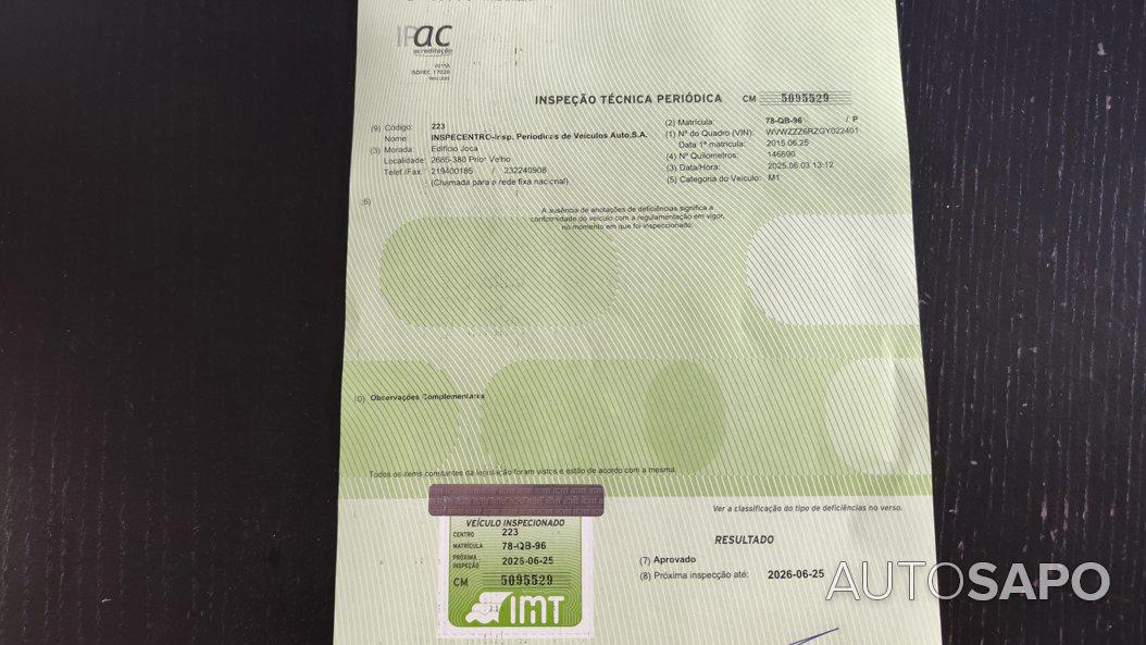 Volkswagen Polo 1.4 TDi BlueMotion de 2015