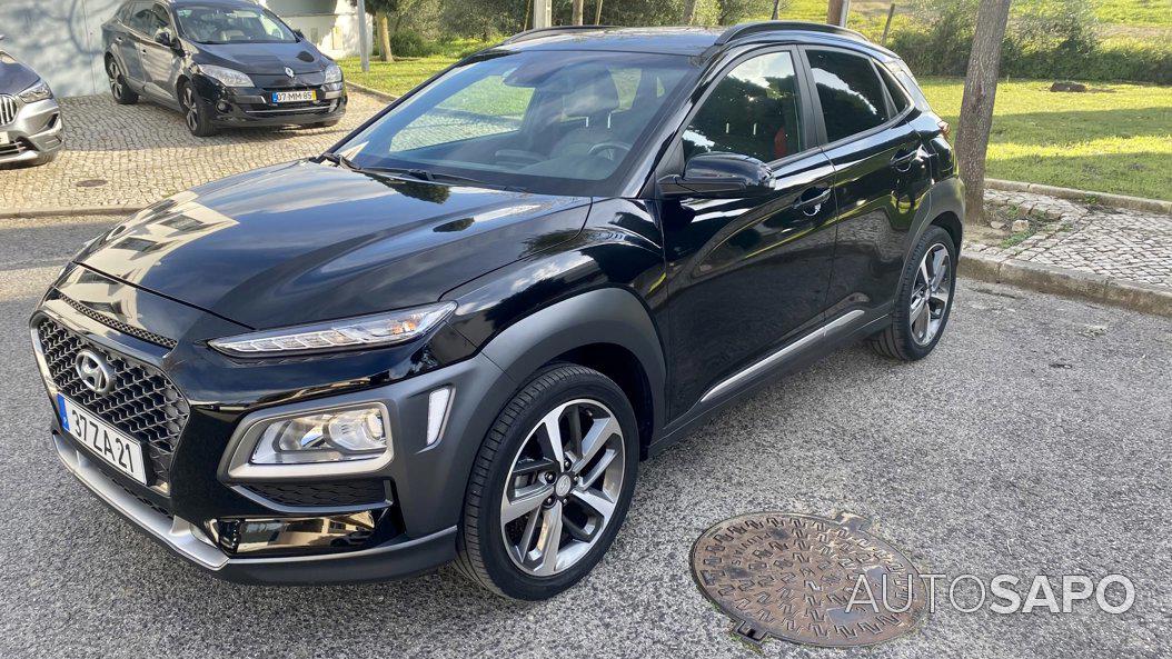 Hyundai Kauai 1.0 T-GDi Premium Pele/Tecido Vermelho de 2019