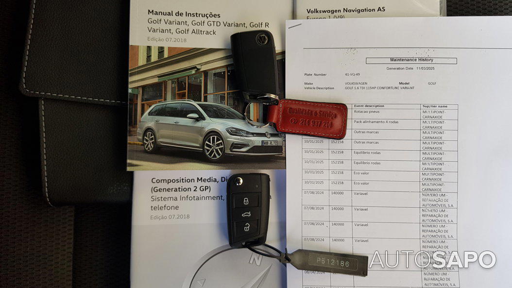 Volkswagen Golf Variant 1.6 TDi Confortline de 2018
