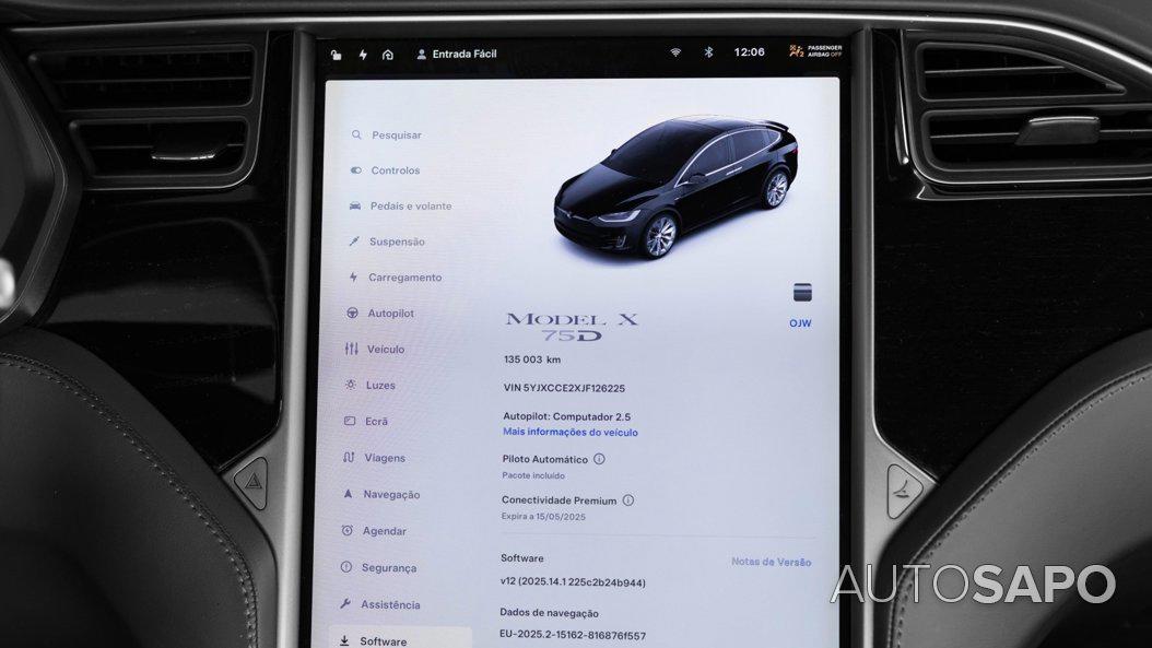 Tesla Model X 75D de 2018
