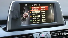 BMW Série 2 Active Tourer 218 d Advantage Auto de 2014