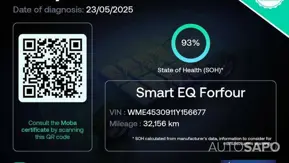 Smart Forfour Electric Drive Passion de 2017