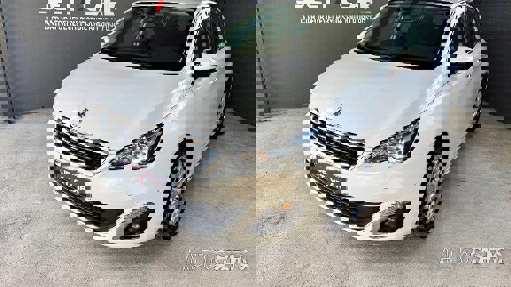 Peugeot 308 1.2 PureTech Allure Faróis Full LED de 2015