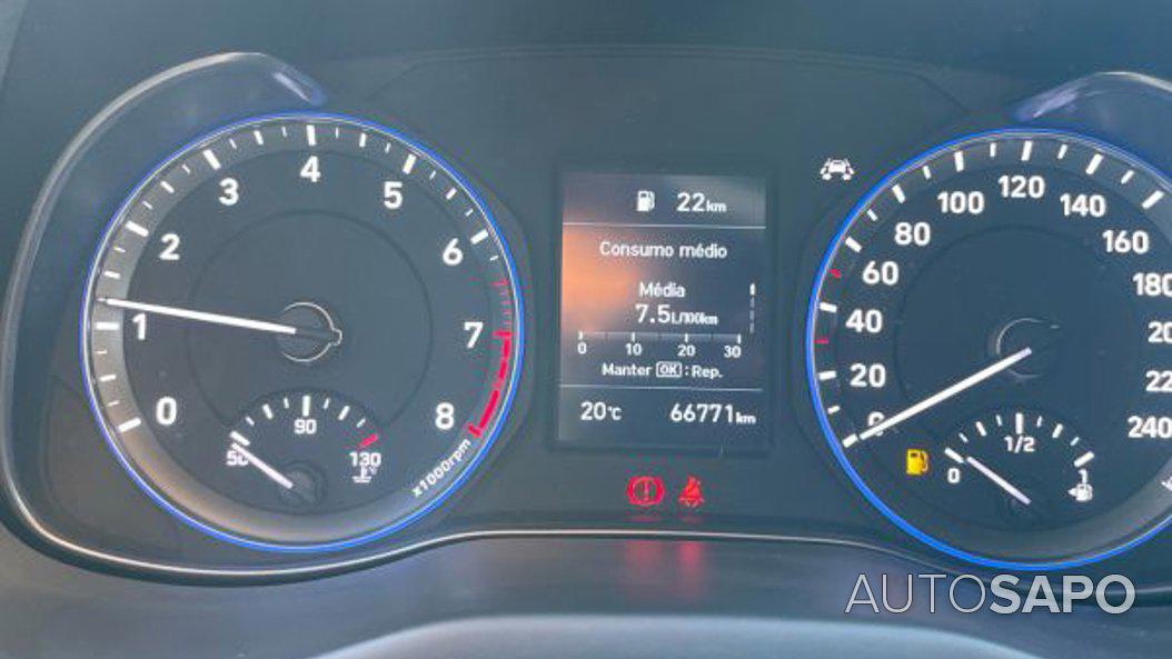 Hyundai Kauai 1.0 T-GDi Premium Pele/Tecido Vermelho de 2019