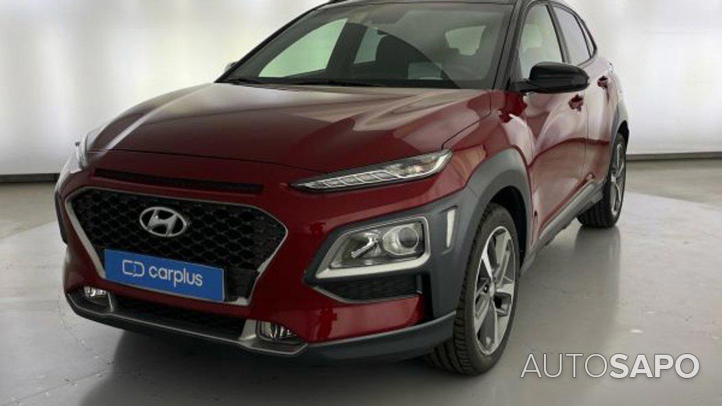 Hyundai Kauai 1.0 T-GDi Premium Pele/Tecido Vermelho de 2019