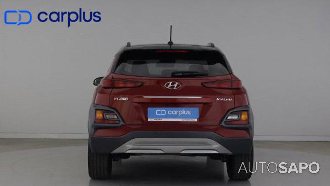 Hyundai Kauai 1.0 T-GDi Premium Pele/Tecido Vermelho de 2019