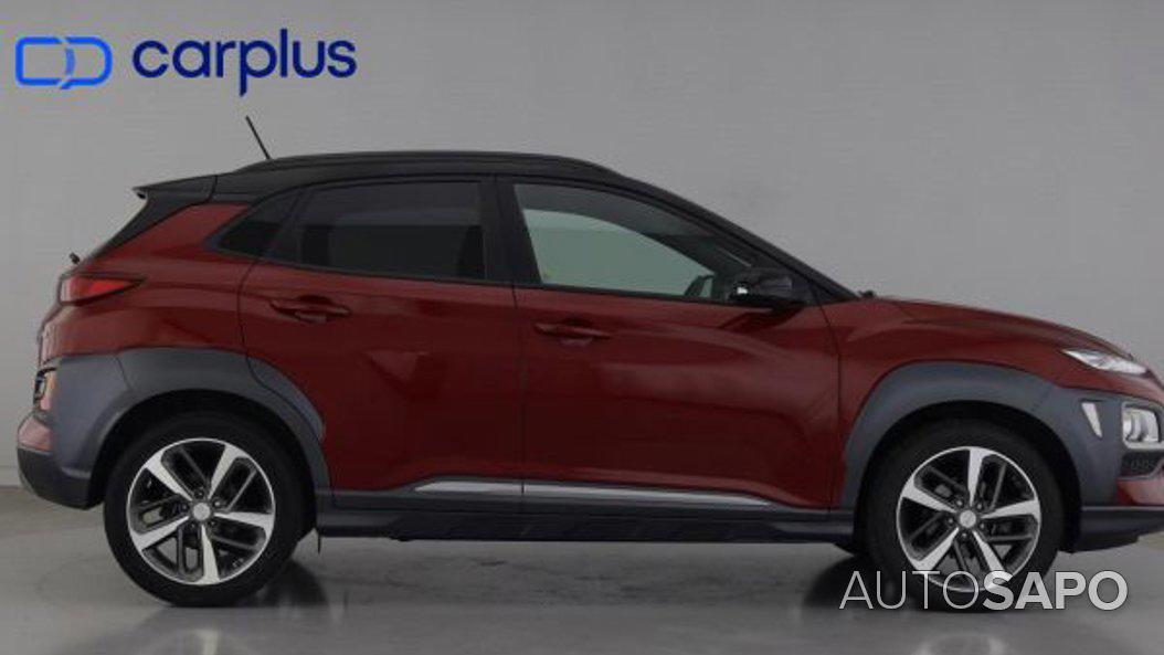 Hyundai Kauai 1.0 T-GDi Premium Pele/Tecido Vermelho de 2019