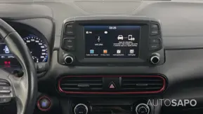 Hyundai Kauai 1.0 T-GDi Premium Pele/Tecido Vermelho de 2019
