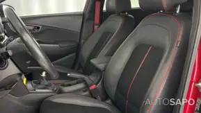 Hyundai Kauai 1.0 T-GDi Premium Pele/Tecido Vermelho de 2019