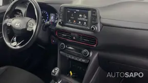 Hyundai Kauai 1.0 T-GDi Premium Pele/Tecido Vermelho de 2019