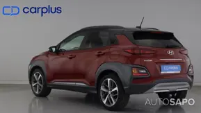 Hyundai Kauai 1.0 T-GDi Premium Pele/Tecido Vermelho de 2019