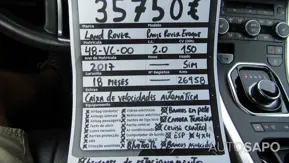 Land Rover Range Rover Evoque 2.0 Cabrio de 2017