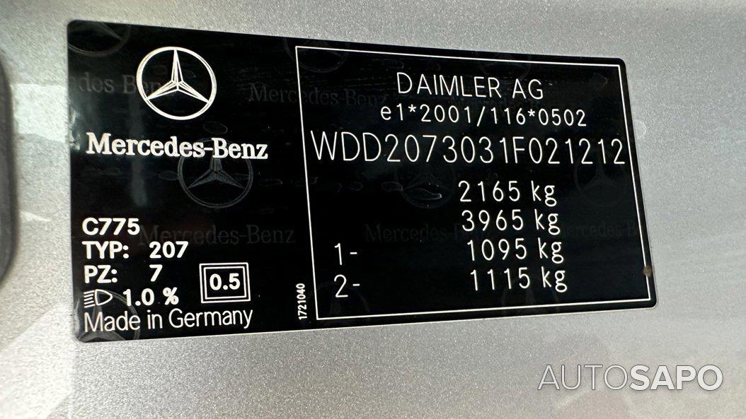 Mercedes-Benz Classe E 250 d de 2009