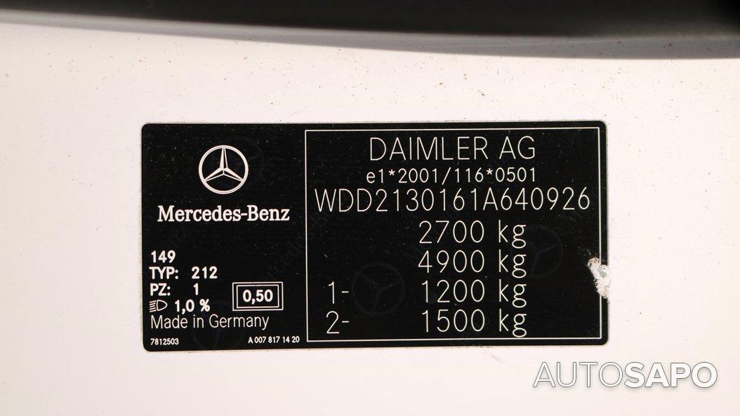 Mercedes-Benz Classe E de 2019