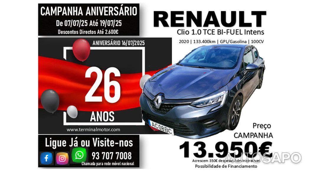 Renault Clio 1.0 TCe Intens Bi-Fuel de 2020