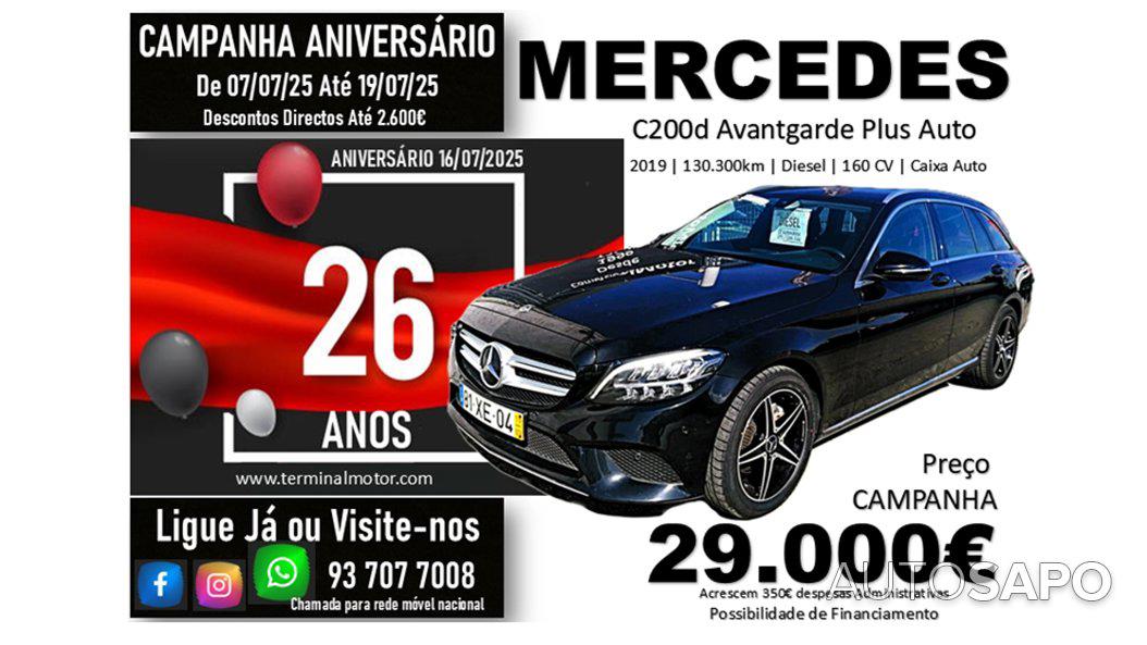 Mercedes-Benz Classe C 200 d Station 9G-TRONIC AMG Line de 2019
