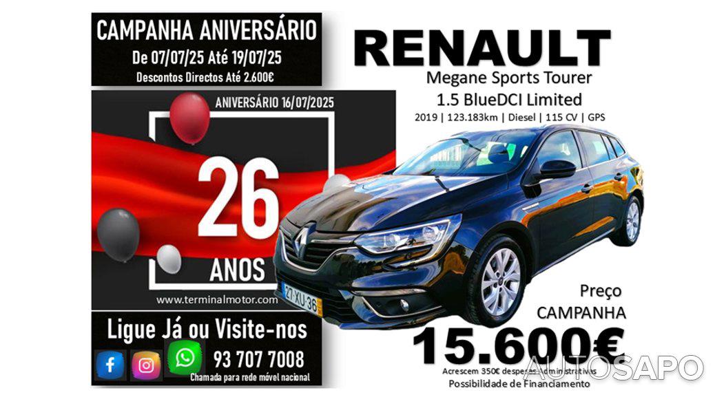 Renault Mégane ST 1.5 dCi Limited SS de 2019
