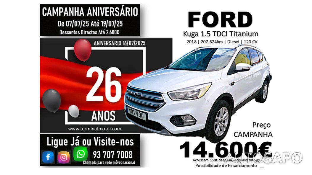 Ford Kuga 1.5 TDCi EcoBlue Titanium de 2018