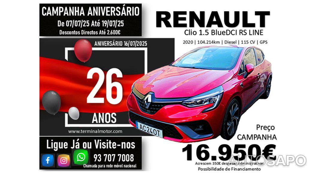 Renault Clio 1.5 Blue dCi RS Line de 2020