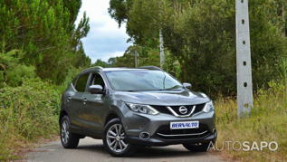 Nissan Qashqai 1.6 dCi Acenta Tekna Premium 17 Pele Preta Xtronic de 2017