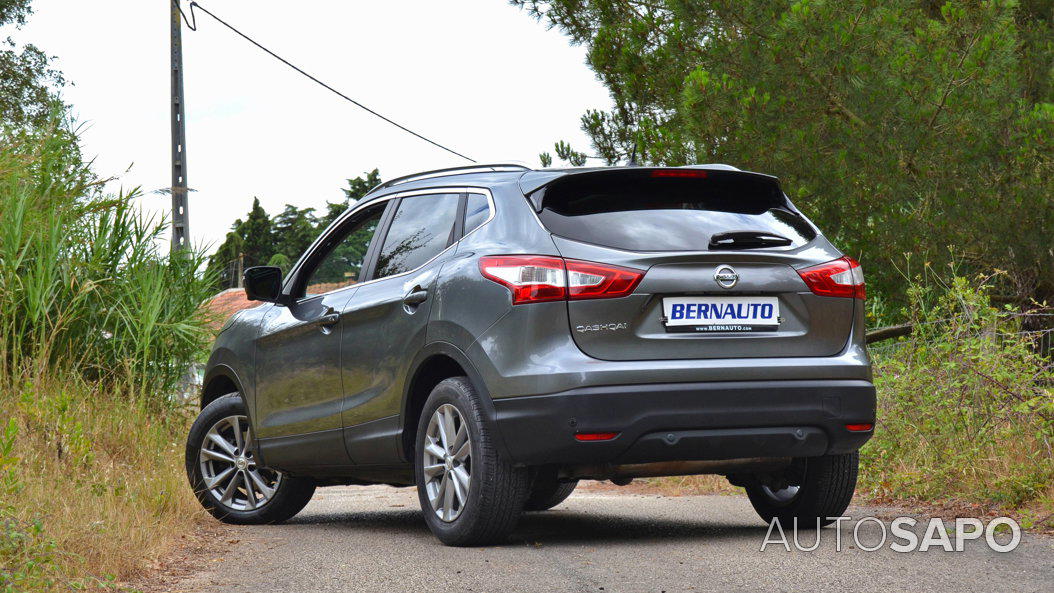 Nissan Qashqai 1.6 dCi Acenta Tekna Premium 17 Pele Preta Xtronic de 2017