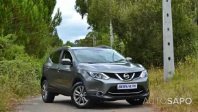 Nissan Qashqai 1.6 dCi Acenta Tekna Premium 17 Pele Preta Xtronic de 2017