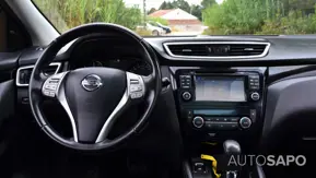 Nissan Qashqai 1.6 dCi Acenta Tekna Premium 17 Pele Preta Xtronic de 2017