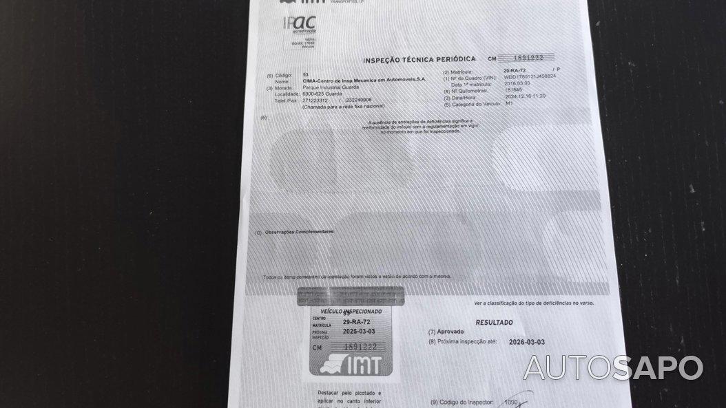 Mercedes-Benz Classe A 180 d Style de 2016