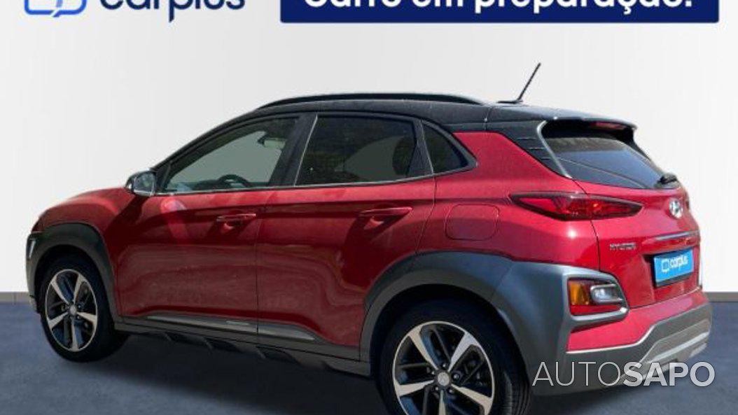 Hyundai Kauai 1.0 T-GDi Premium Pele/Tecido Vermelho de 2018